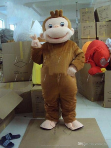 Disfrute CE adultos <span class=keywords><strong>Jorge</strong></span> <span class=keywords><strong>el</strong></span> <span class=keywords><strong>curioso</strong></span> mono mascota del traje de la historieta con la ropa - Product Image 3
