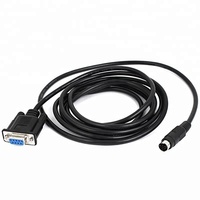 RS232 DB9 Buchse auf 8-Pin Mini-DIN Stecker Programmierkabel