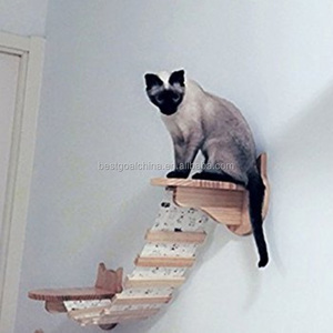 Grande scaffale in <span class=keywords><strong>legno</strong></span> Cat Cloud a <span class=keywords><strong>parete</strong></span> Cat trespolo Kitten Climber Tree - Product Image 6