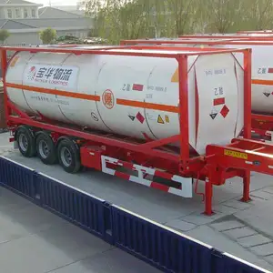 ASME, IMDG, ADR, CSC, ISO 40 feet fuel bitumen tank container