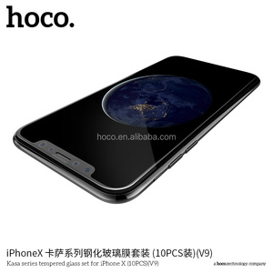 HoCo V9X 10 unids juego de HD pantalla completa sin bordes <span class=keywords><strong>roto</strong></span> protector de pantalla de vidrio templado móvil para iPhone X - Product Image 4