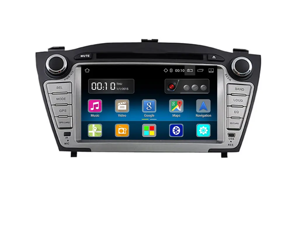 Lettore DVD per auto Android 11 UPsztec per HYUNDAI serie ix35 con GPS e opzione Internet