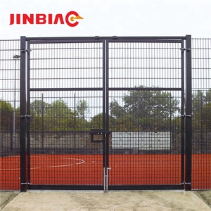 Valla Metálica Pequeña para Jardín, Patio o Entrada, de Acero, con Rejilla y Puertas, Ecológica, Resistente a Roedores, con Recubrimiento en Polvo, ISO9001 - Product Image 4