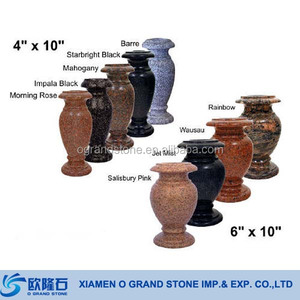 Vases en marbre pour pierres tombales de fleurs pour cimetière - Product Image 1