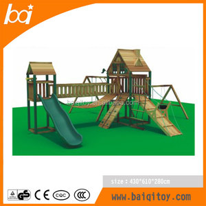 Aire de jeux extérieure <span class=keywords><strong>en</strong></span> <span class=keywords><strong>bois</strong></span> <span class=keywords><strong>voiture</strong></span> équipement de terrain de jeu à vendre - Product Image 5