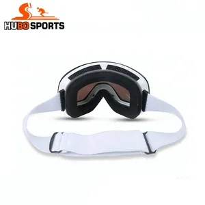 HUBO 166C горячая Распродажа Пользовательский логотип UV400 лыжные очки без оправы лыжные очки противотуманные очки для сноуборда магнитные