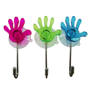 Ventouse transparente en PVC non toxique avec crochet en fil métallique - Product Image 5