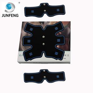 Gran oferta, almohadillas masajeadoras de entrenamiento muscular ABS recargables, herramienta de Fitness corporal Facial para cuello, hombro, cintura, pierna, mano, cuidado de los pies - Product Image 2
