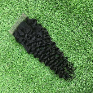<span class=keywords><strong>Alibaba</strong></span> Expresso Preço Por Atacado Excelente Qualidade Cabelo Yoody Lace Encerramento Cabelo Virgem Brasileiro de 10 ''-20'' Polegada 4*4 Encaracolado - Product Image 3
