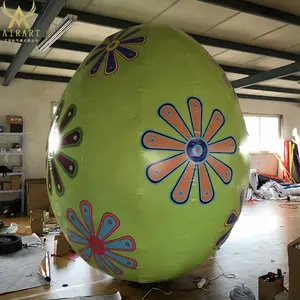 Z5 gigante Páscoa inflável decoração colorida inflável ovo inflável ovo