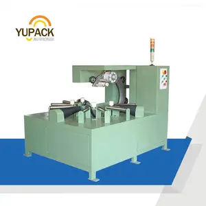 YUPACK Horisontal Peregangan Wrapper Mesin untuk pipa dan coil