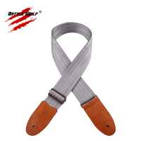 Sangles de guitare électrique, basse vierge, 12mm, haute qualité, résiste à l'usure, en cuir véritable, différentes couleurs