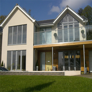 <strong>Balcony</strong> Terrace Frosted <strong>Glass</strong> <strong>Railing</strong> Design <strong>Detail</strong>