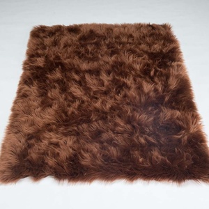 <span class=keywords><strong>Tapis</strong></span> lavable en fausse <span class=keywords><strong>fourrure</strong></span>, en fausse peau de mouton, pour canapé, vente en gros, bon marché - Product Image 5