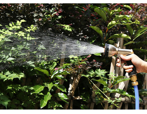 Metal 9 Function <strong>Garden</strong> Water <strong>Trigger</strong> <strong>Nozzle</strong> with Front <strong>Trigger</strong> - Product Image 4