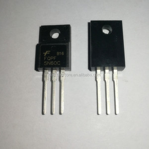 ทรานซิสเตอร์แบบโมดูลาร์ชนิด Planar <span class=keywords><strong>Mosfet</strong></span> 5N60/5N60F 600V 4.5A TO-220/220F ชนิด N-channel Enhancement Mode Field Effect Transistor - Product Image 1
