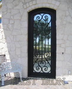 <span class=keywords><strong>Porte</strong></span> murale décorative en fer forgé à sourcils, <span class=keywords><strong>pour</strong></span> l'intérieur, forgée - Product Image 5