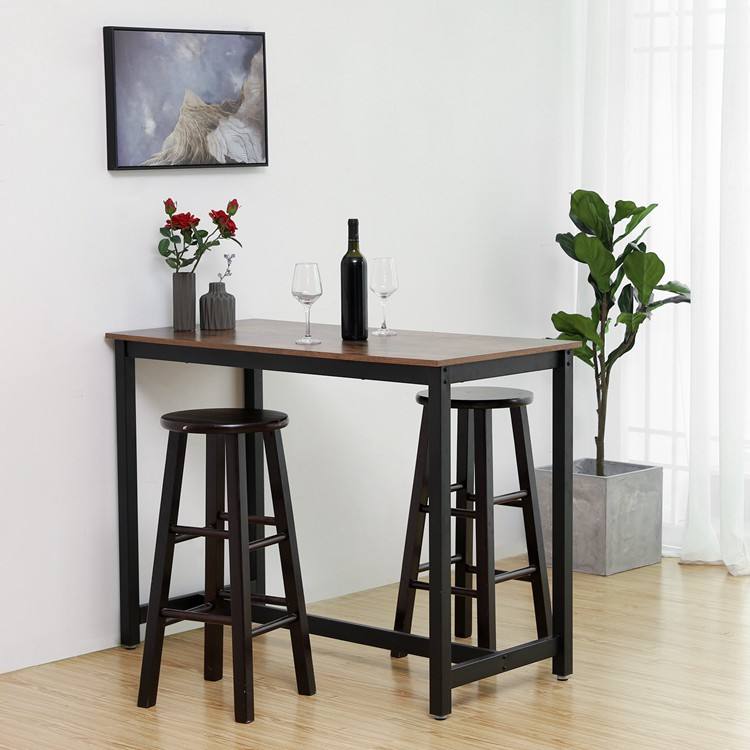VASAGLE Bar Table - Stylish & Durable Industrial Design