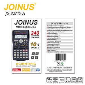 Calculatrice scientifique électronique pour étudiants, 12 chiffres, petite, 240 fonctions, promotionnelle, examen scolaire, étudiants, Joinus - Product Image 5
