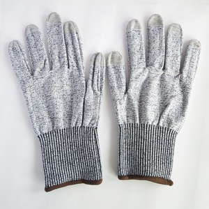 Yulan CR102E 5 Finger Touch Screen Sensibile <span class=keywords><strong>Guanti</strong></span> HPPE Anti Cut di Livello 5 <span class=keywords><strong>Guanti</strong></span> per il Telefono - Product Image 2