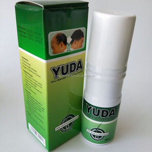 -Tratamiento Herbal chino Yuda de Alopecia 7 días hombres cabello yuda spray de crecimiento del cabello
