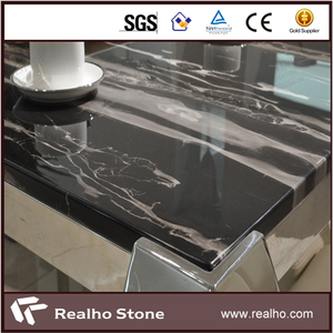 <span class=keywords><strong>Dragón</strong></span> <span class=keywords><strong>de</strong></span> Plata Portoro Losas <span class=keywords><strong>De</strong></span> Mármol Para Mesa <span class=keywords><strong>de</strong></span> centro - Product Image 4