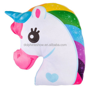 Casa Derco I Bambini Viola Unicorn Cuscino Giocattolo Della Peluche di Modo MOQ BASSO Farcito Morbido Peluche Unicorno Cuscino - Product Image 6