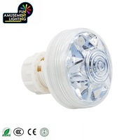 Lampe à changement de couleur RVB programmable, lampe à point LED E14 pour parc d'attractions, carnaval