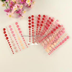 Autocollants personnalisés en strass avec perles de cristal Design <span class=keywords><strong>à</strong></span> dos plat de haute qualité pour chaussures de mariage - Product Image 2