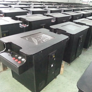 19 pouces LCD Arcade <span class=keywords><strong>Cocktail</strong></span> Cabinet 412 jeux 2 joueurs vidéo Table Top Machine de jeu à pièces - Product Image 3