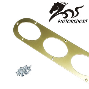Car-styling 8 agujeros Titan Motorsports aluminio mobiliario universal parachoques trasero Air diversion difusor panel - Product Image 2