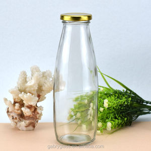 <span class=keywords><strong>Botella</strong></span> de Vidrio Transparente Vacía al por Mayor para Envasado de Bebidas, Leche o Jugo de <span class=keywords><strong>1</strong></span> <span class=keywords><strong>Litro</strong></span> - Product Image 6