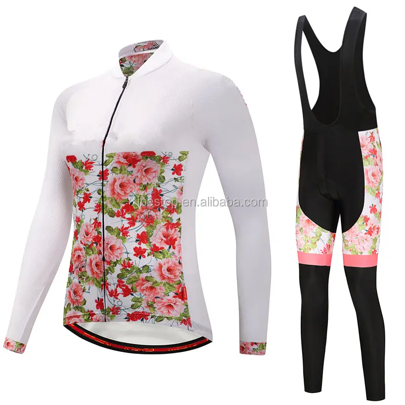 wholesale winter sportswear cycling clothing long sleeve road bike clothes ropa de ciclismo