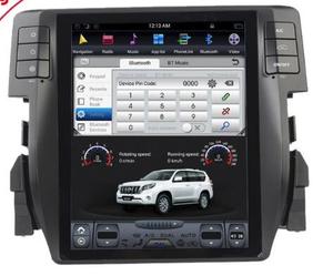 Upsztec 10.4 "หน้า<span class=keywords><strong>จอ</strong></span> IPS 4GB RAM Android 13หน้า<span class=keywords><strong>จอ</strong></span>แนวตั้งเครื่องเล่นมัลติมีเดียสำหรับรถยนต์ Honda <span class=keywords><strong>Civic</strong></span> 2016 -2020 - Product Image 1