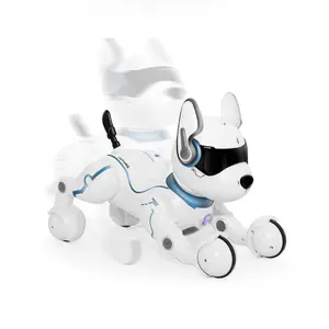 2019 novo eletrônico controle de voz rc inteligente, cão inteligente brinquedo com dança para venda