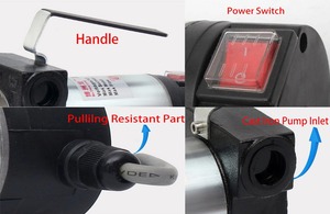 12 v बिजली हाइड्रोलिक तेल पंप 12 v डीसी पंप - Product Image 4