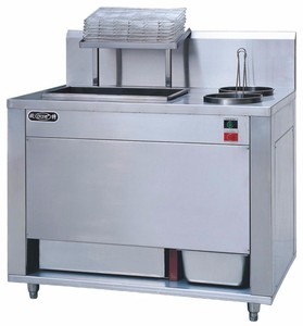 Tavolo Manuale in Acciaio Inox per Impanatura Pollo, per Cucine Commerciali e Fast Food, Modello OT-1000, Colore Argento, Marca OUTE - Product Image 2