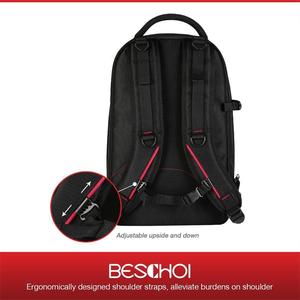 Mochila de <span class=keywords><strong>la</strong></span> camara Impermeable Bolso A Prueba de Golpes para SLR/DSLR Cámara Digital Portátil y Mochila para Accesorios de <span class=keywords><strong>Gra</strong></span> - Product Image 2