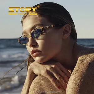 Timistory — lunettes de soleil UV400 de style rétro et ovales, accessoires de mode pour femmes, fdy97592