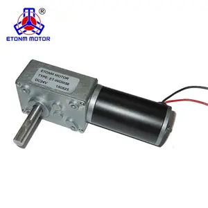 ET-WGM58 Brand New High Torque, Low Noise, brushless worm gear 12 V DC motor