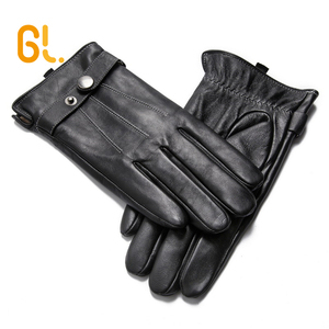 Guantes de piel de oveja auténtica para hombre, M1 <span class=keywords><strong>Thinsulate</strong></span> GL, para conducir en coche, venta al por mayor