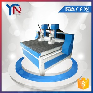 Rápido cnc router kit servo motor con trabajo sixe 1212C Doble cabeza - Product Image 3