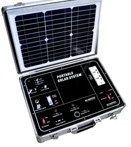Портативный переносной мини-Генератор переменного/постоянного тока на солнечных батареях мощностью 500 Вт