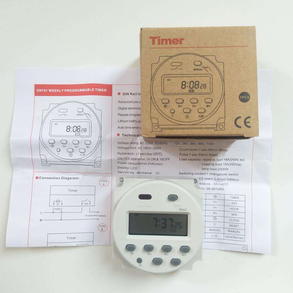 Timer Elettronico Presa Timer Settimanale Presa Timer Digitale