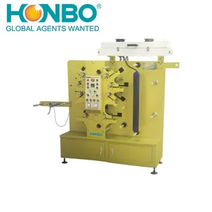 HB-1262 Durable de Haute Qualité Flexo Tissu Machine D'impression D'étiquettes