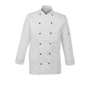 Di alta Qualità A Buon Mercato Maniche Lunghe Chef Vestiti Cappotto Uniforme <span class=keywords><strong>Da</strong></span> <span class=keywords><strong>Cucina</strong></span> Caffè <span class=keywords><strong>Giacca</strong></span> Cuoco - Product Image 4