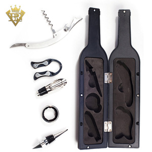 Meilleur accessoire pour le <span class=keywords><strong>vin</strong></span>, boîte en forme de <span class=keywords><strong>bouteille</strong></span>, ensemble d'ouvre-<span class=keywords><strong>bouteille</strong></span> à <span class=keywords><strong>vin</strong></span> - Product Image 4