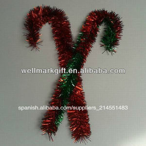 24" oropel navidad del bastón de caramelo, de navidad adornos para las decoraciones de navidad. - Product Image 5