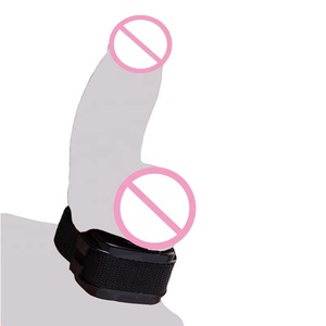 Scrotum elektrische stimulatie penisring elektrische schok vibrerende cockring kuisheidsgordel - Product Image 2
