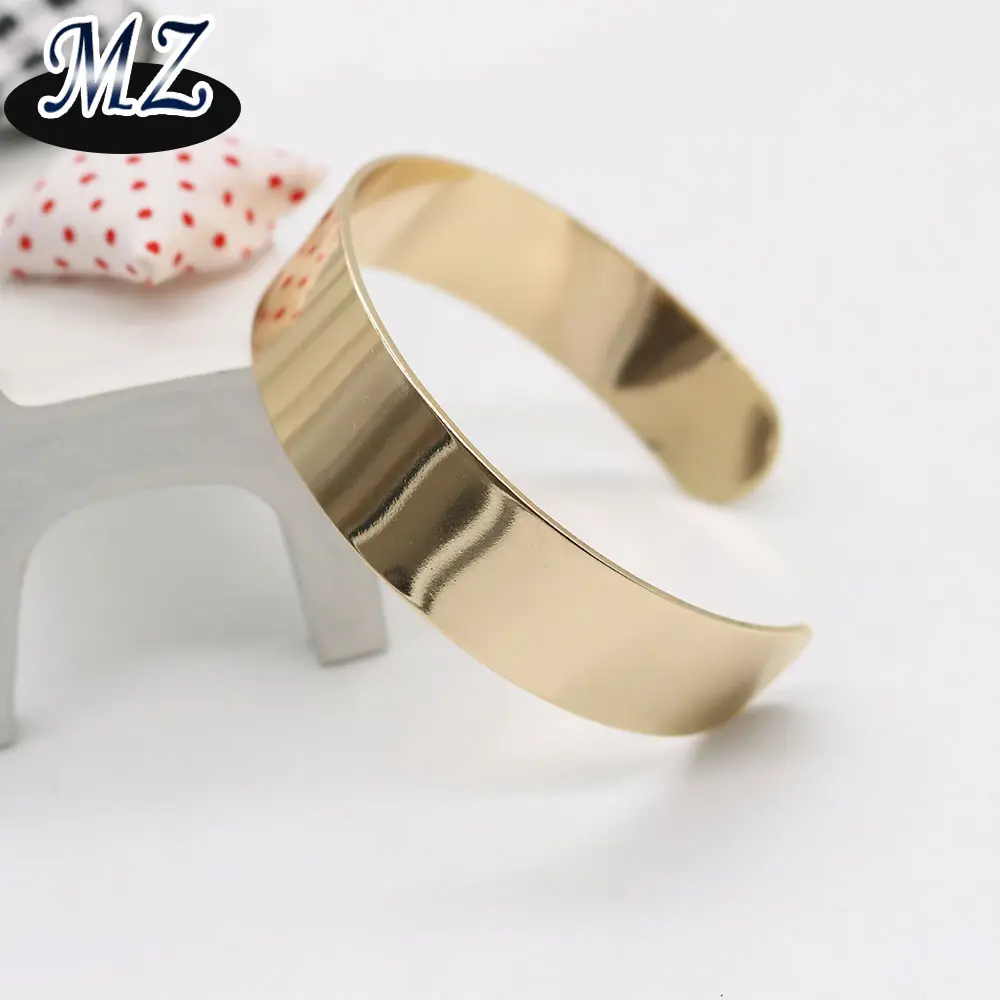 2013 dubai simple designed plain gold bangle for women